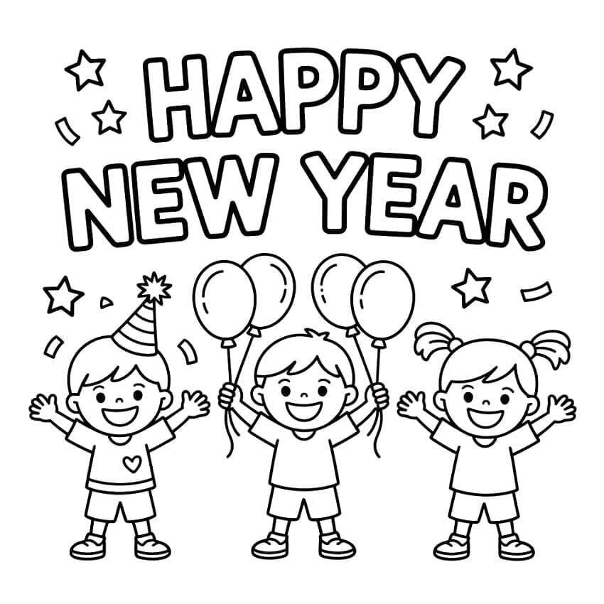 Gyerekek Boldog Új Évet