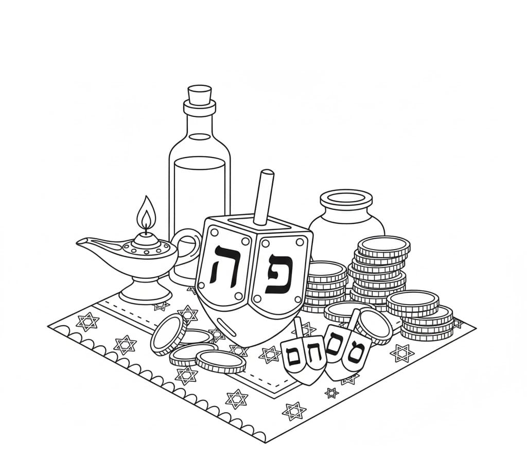 Hanuka minta gyerekeknek