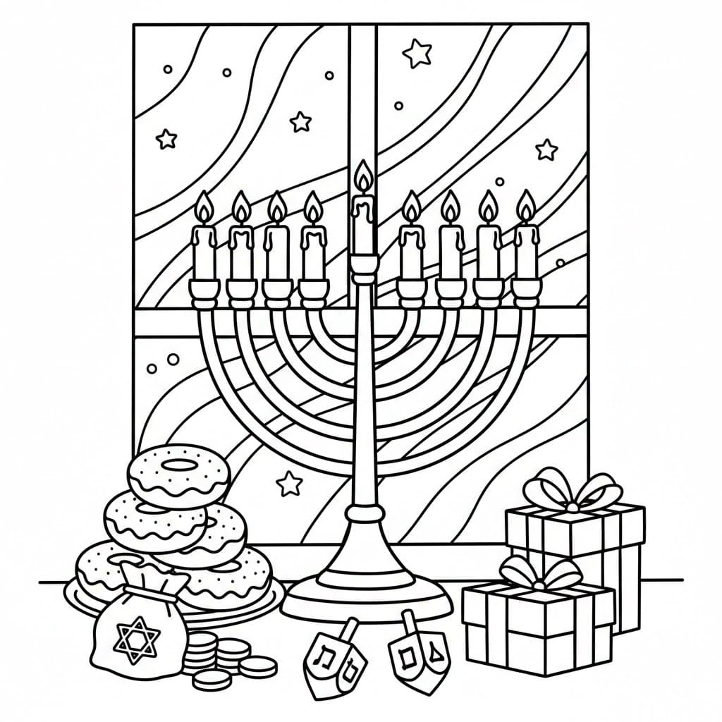 Hanuka nyomtatásra