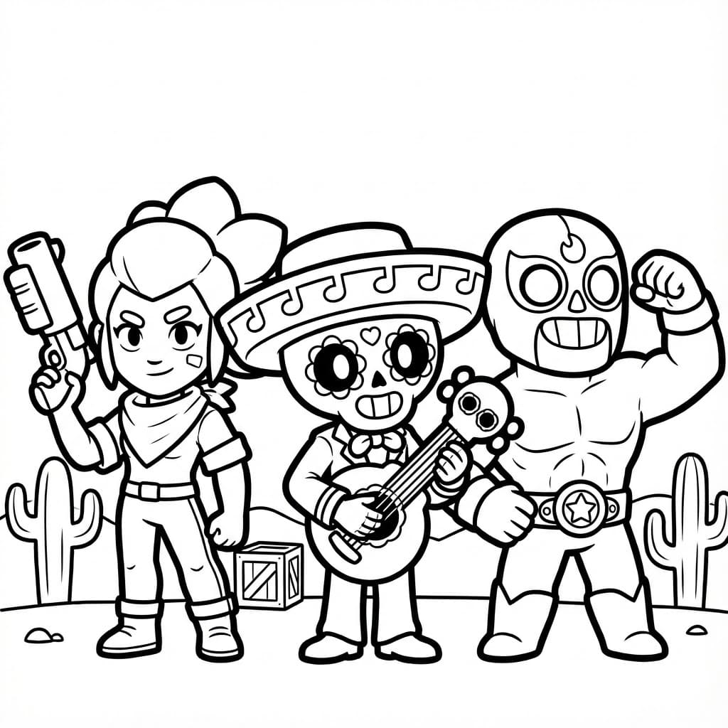 Nyomtatható Brawl Stars
