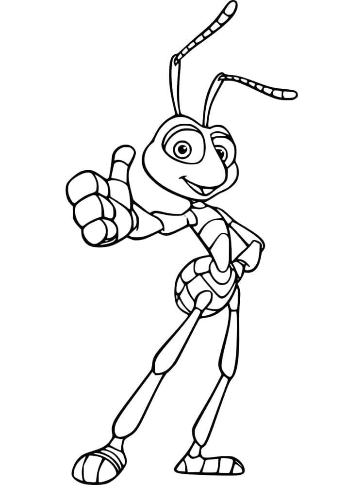 Egy bogár élete színező