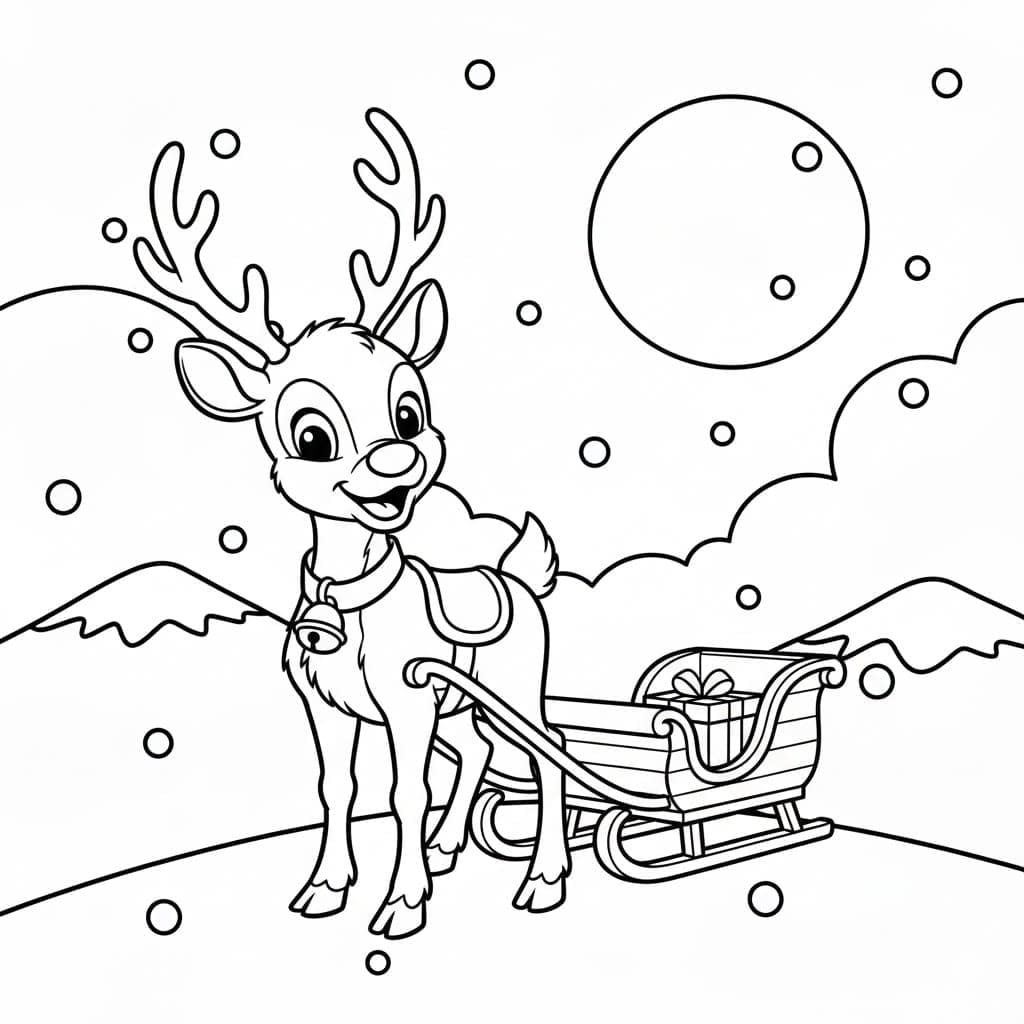 Rénszarvas ajándékkártyával