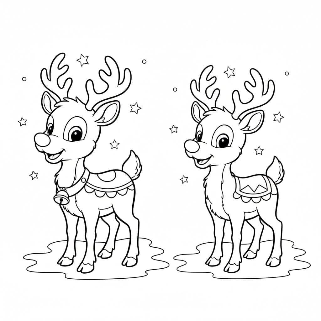 Rénszarvas házaspár