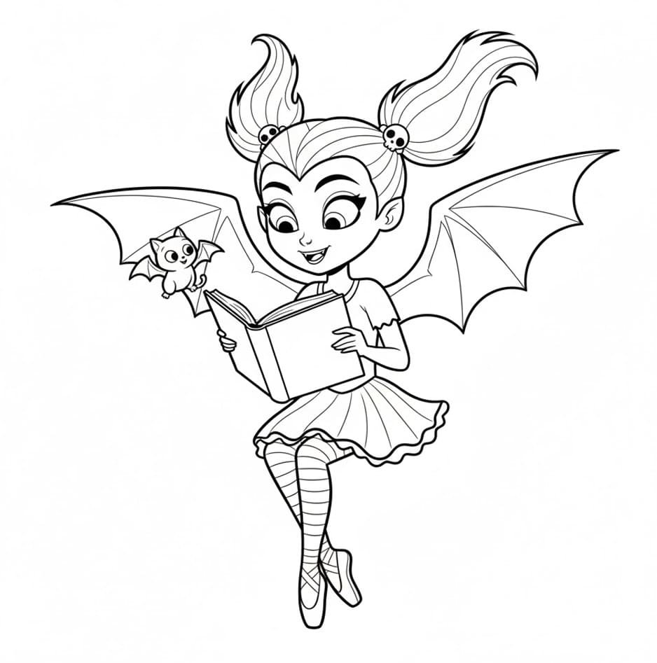 Vampirina kinézetű könyv