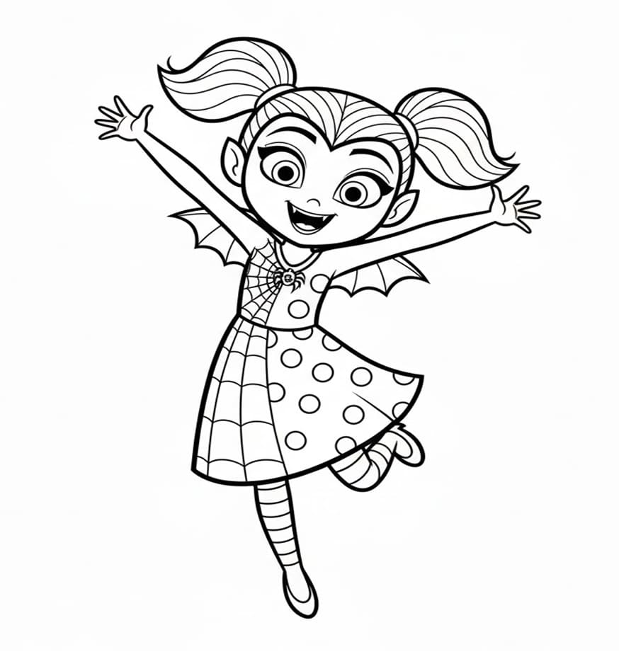 Vampirina mosolygós