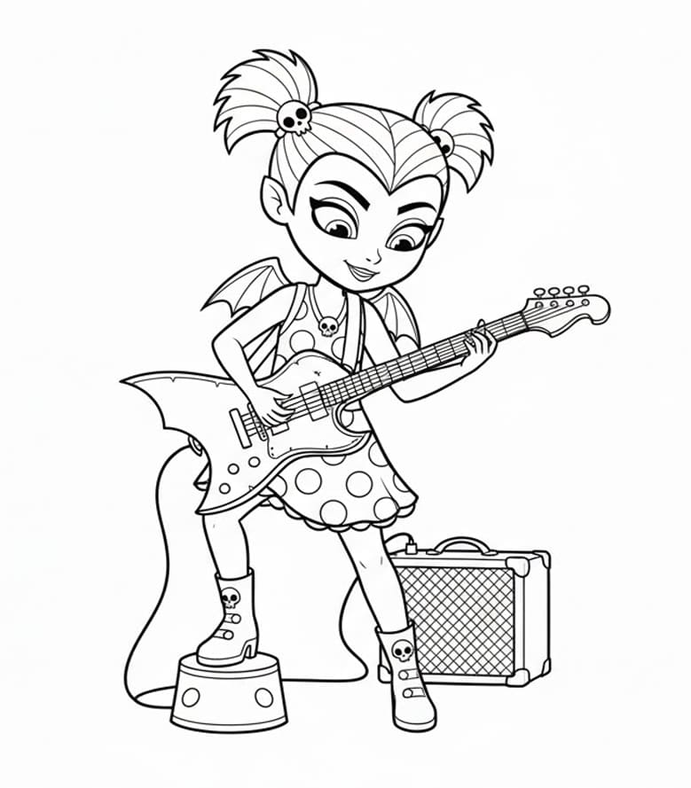 Vampirina zenél