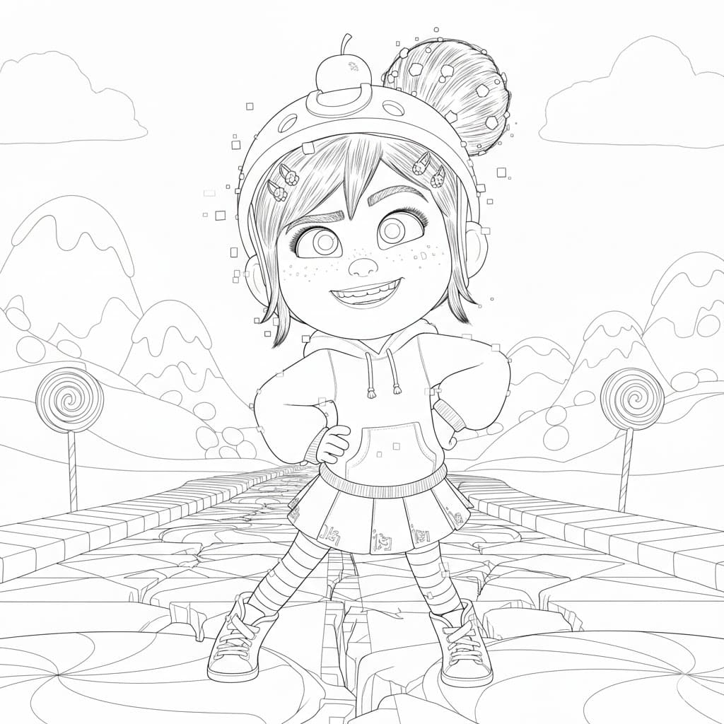 Vanellope aranyos
