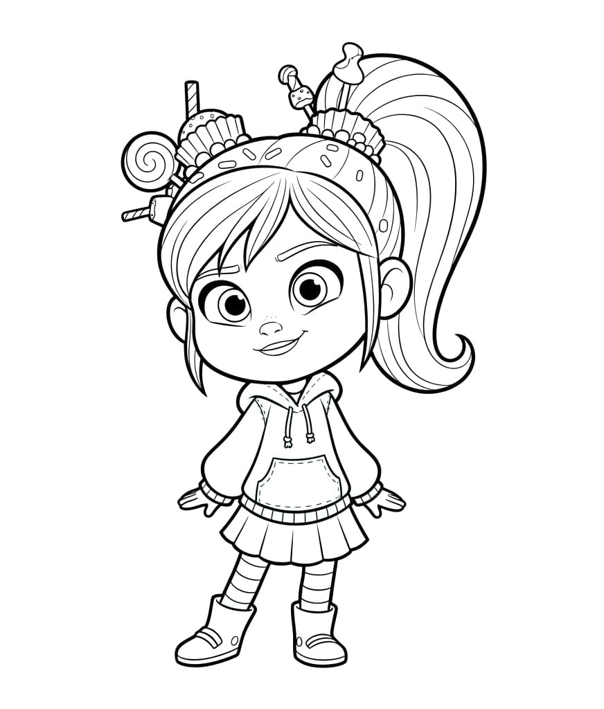 Vanellope csodálatos