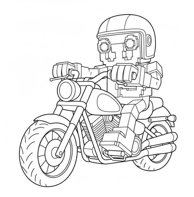 67 Brainrot motorozás