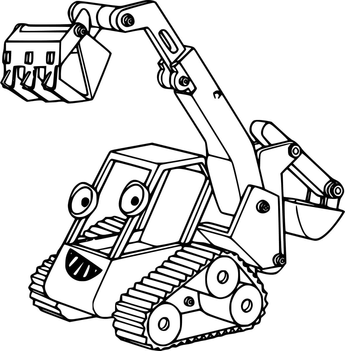 Benny lánctalpas kotrógép