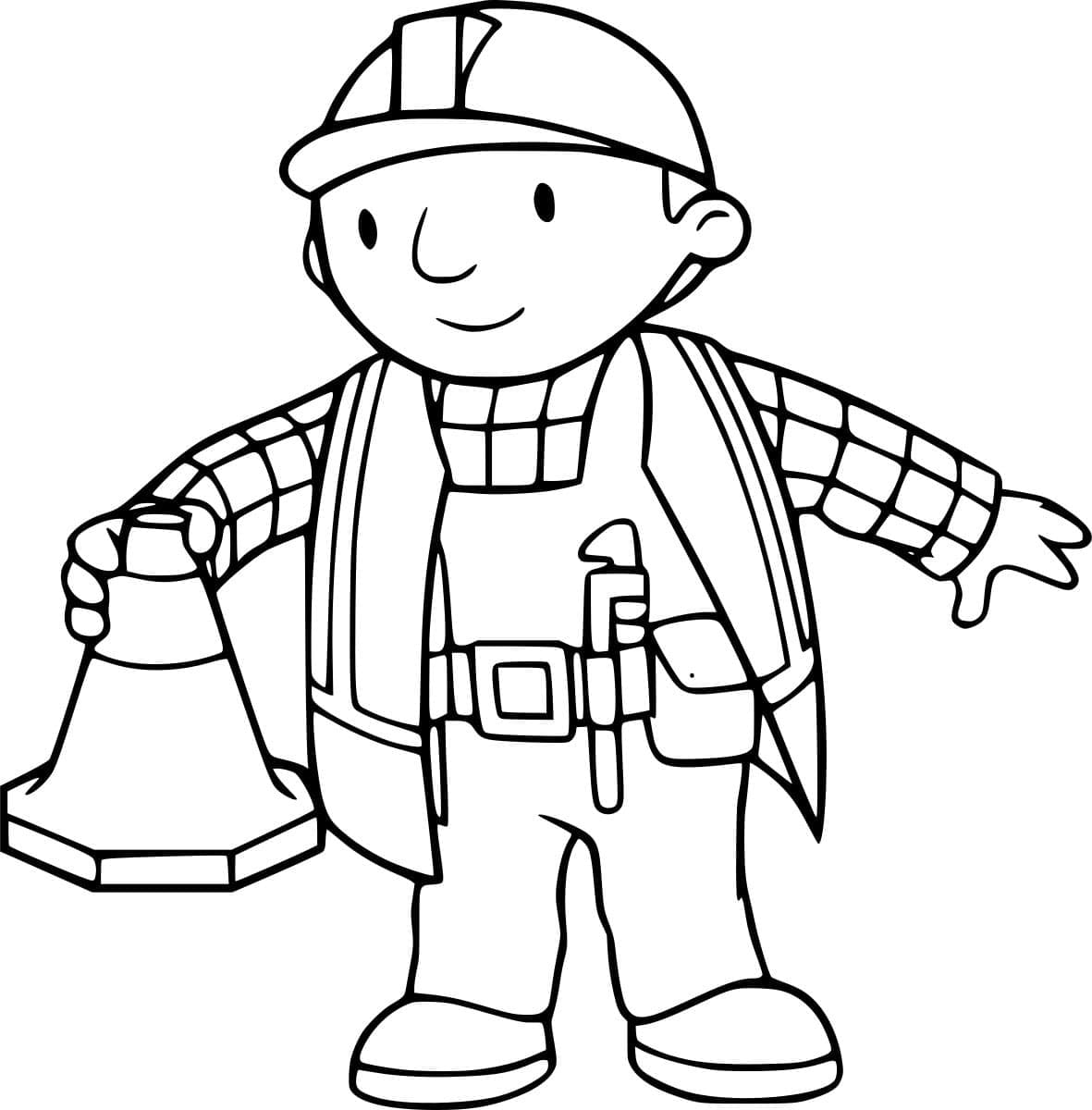 Bob egy kúpot tart a kezében