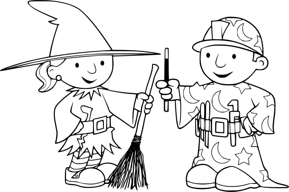 Bob és Wendy Halloweenkor