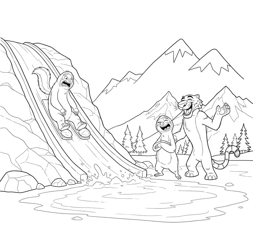 Fagyott folyó üldözése