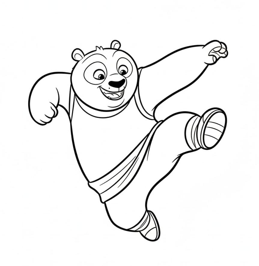 Fürge Panda Mozdulat