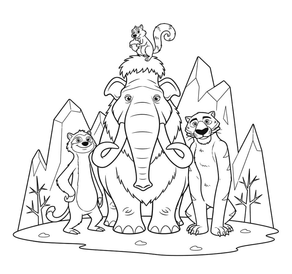 Jégkorszakbeli barátok