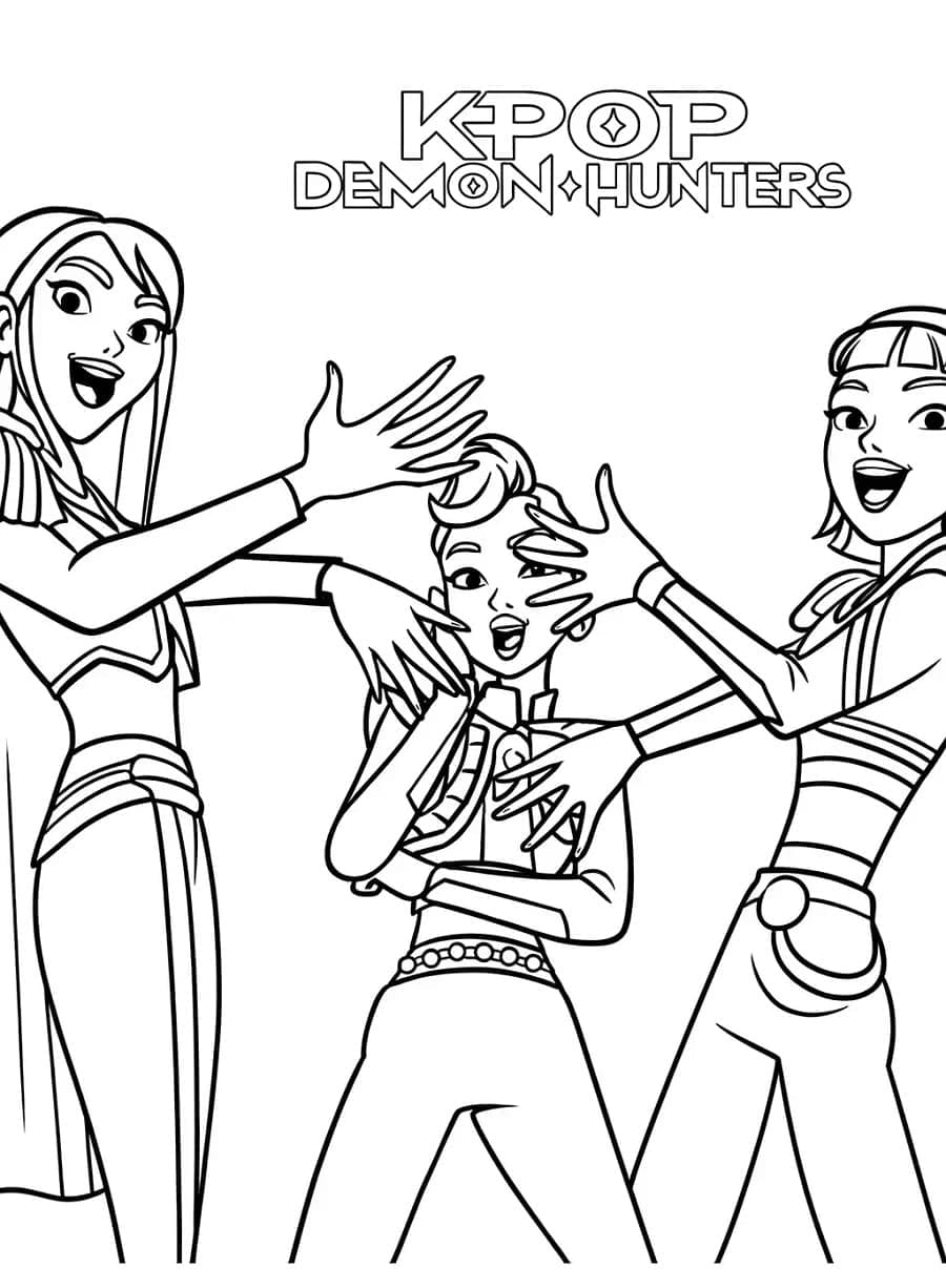 K-pop démonvadászok gyerekeknek