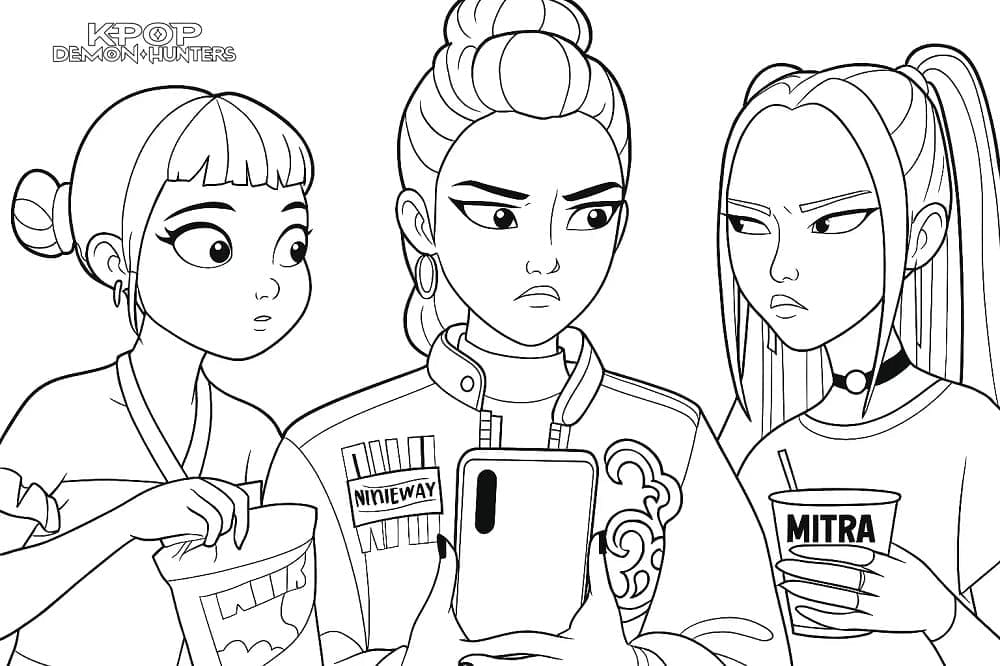 Kpop Démonvadászok szépek