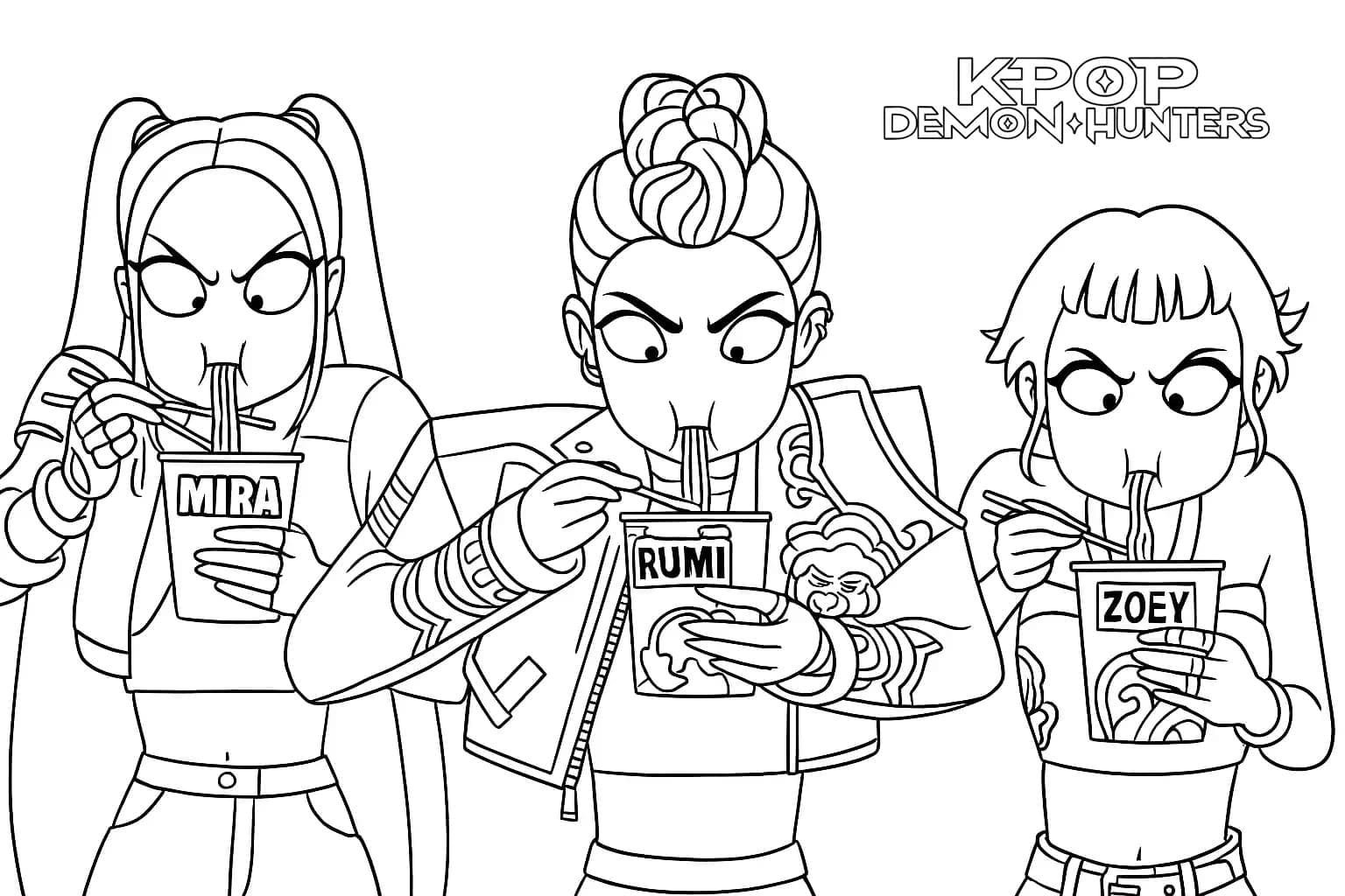 Kpop démonvadászok vicces