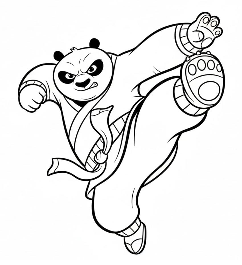 Lendületes Panda Ugrás