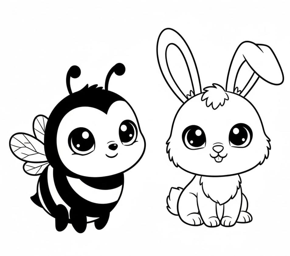 Littlest Pet Shop Méhecske és Nyuszi