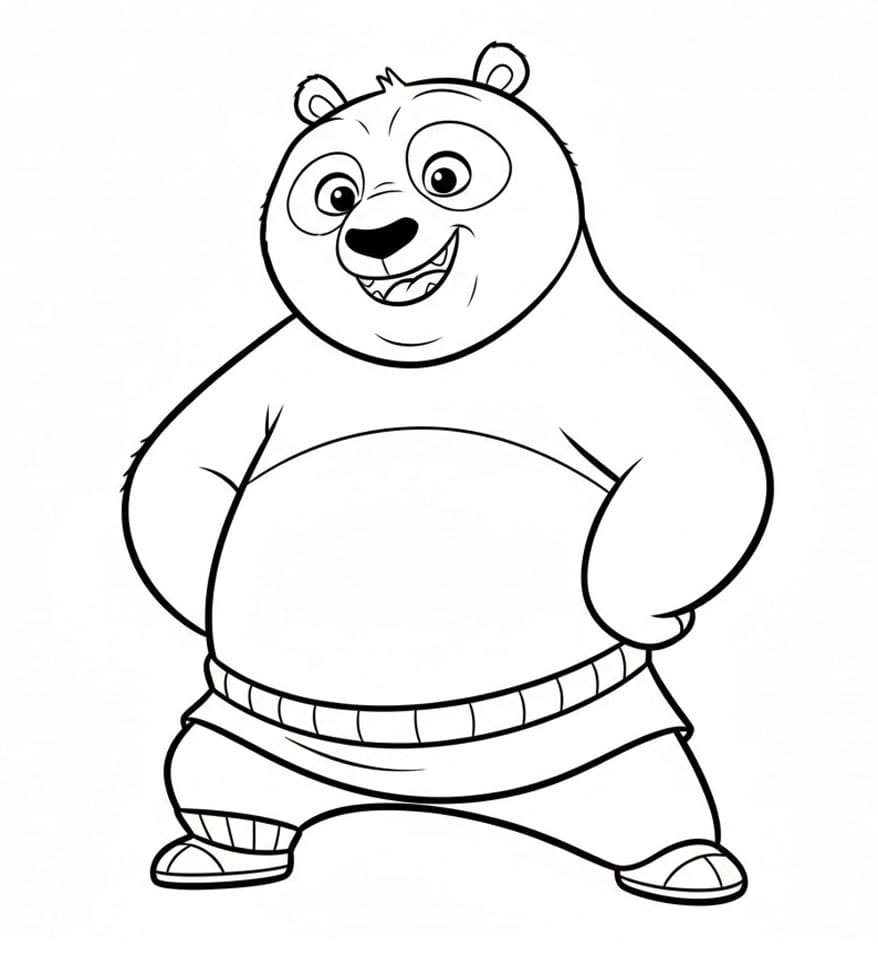 Mosolygó Panda Mester