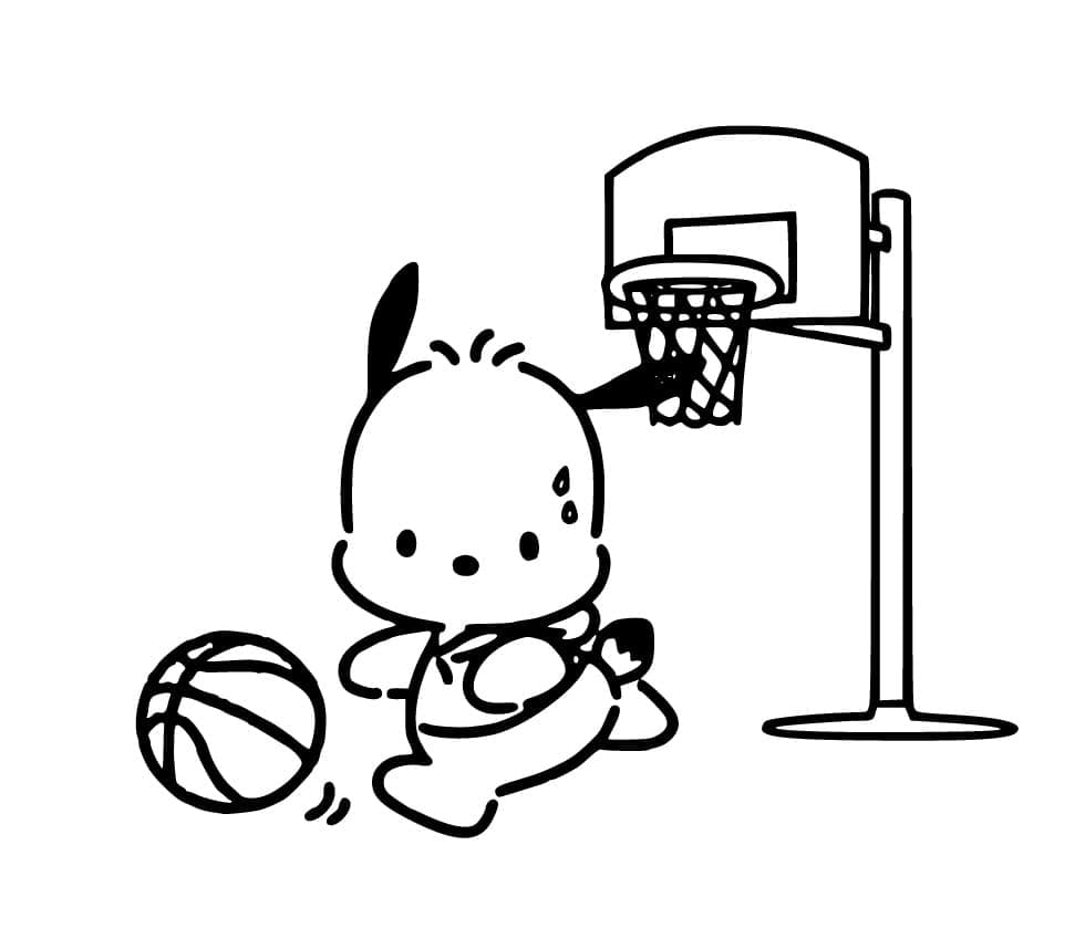 Pochacco kosárlabda