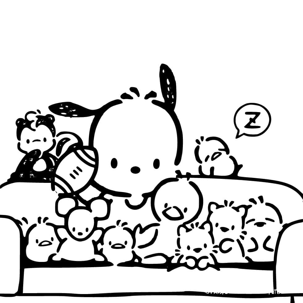 Pochacco otthon
