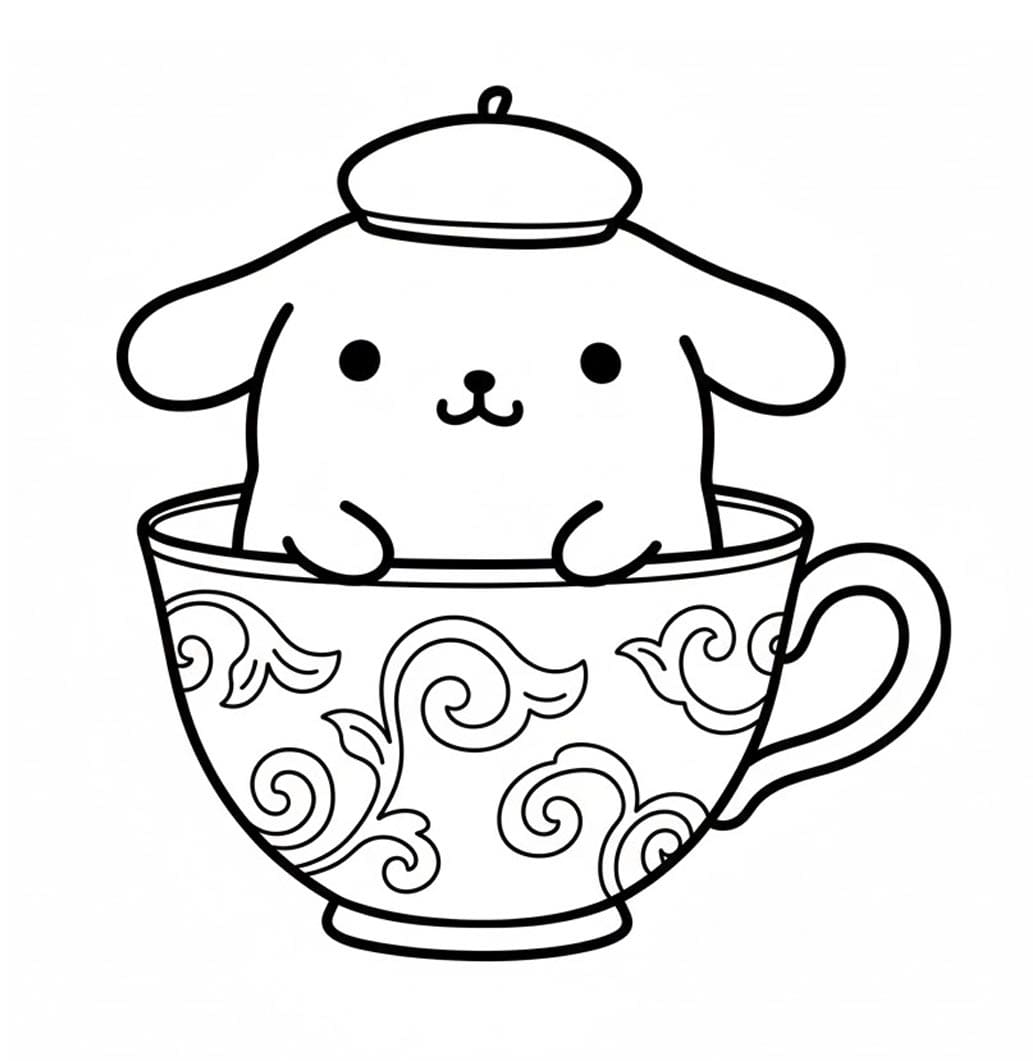 Pompompurin Bögrében