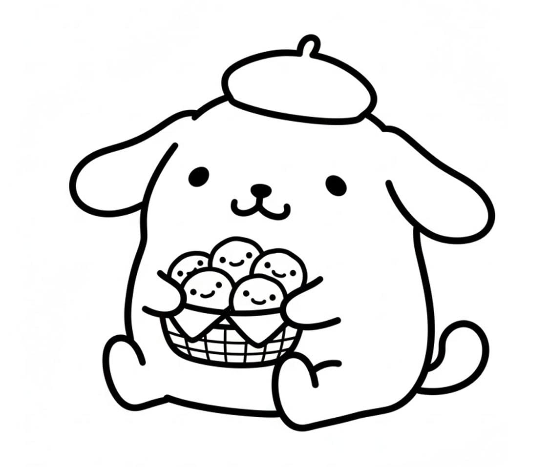 Pompompurin Gyümölccsel