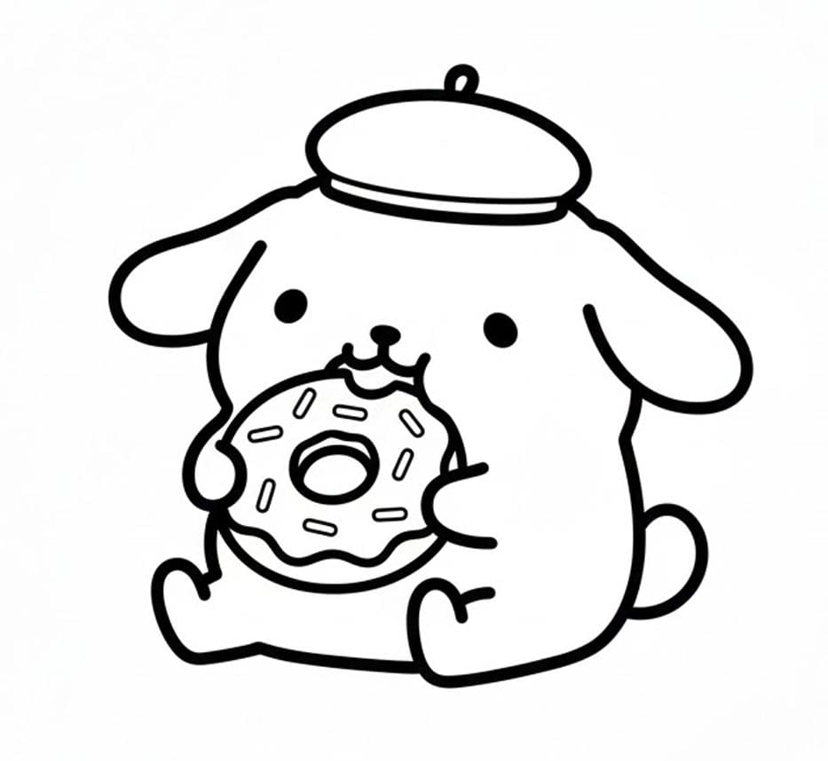 Pompompurin Kedvencével