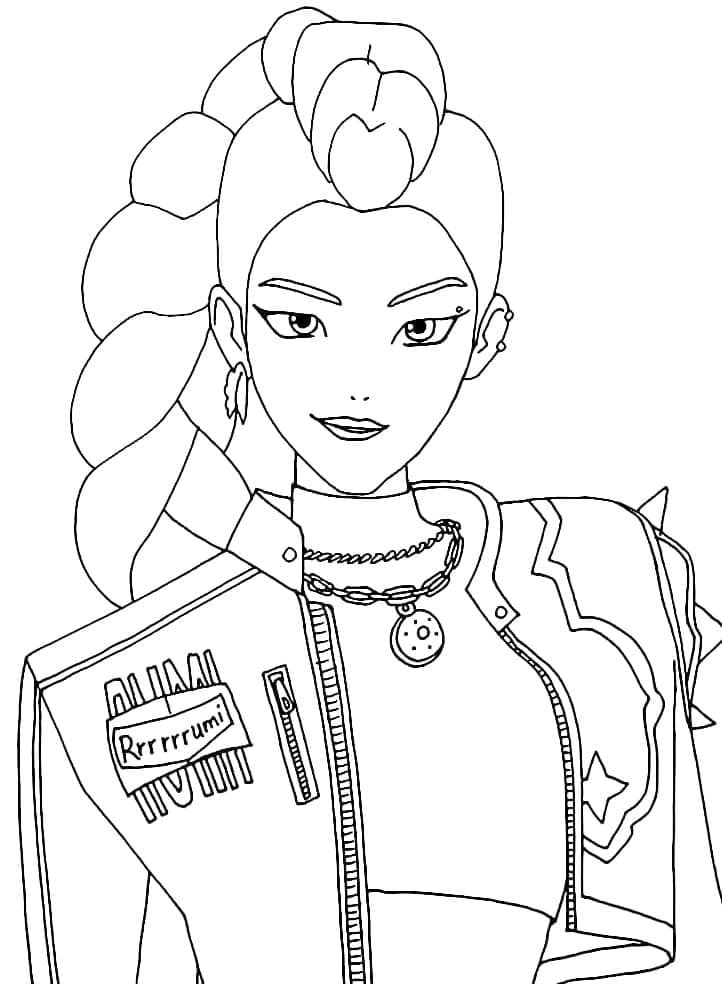 Rumi a Kpop Démonvadászokból