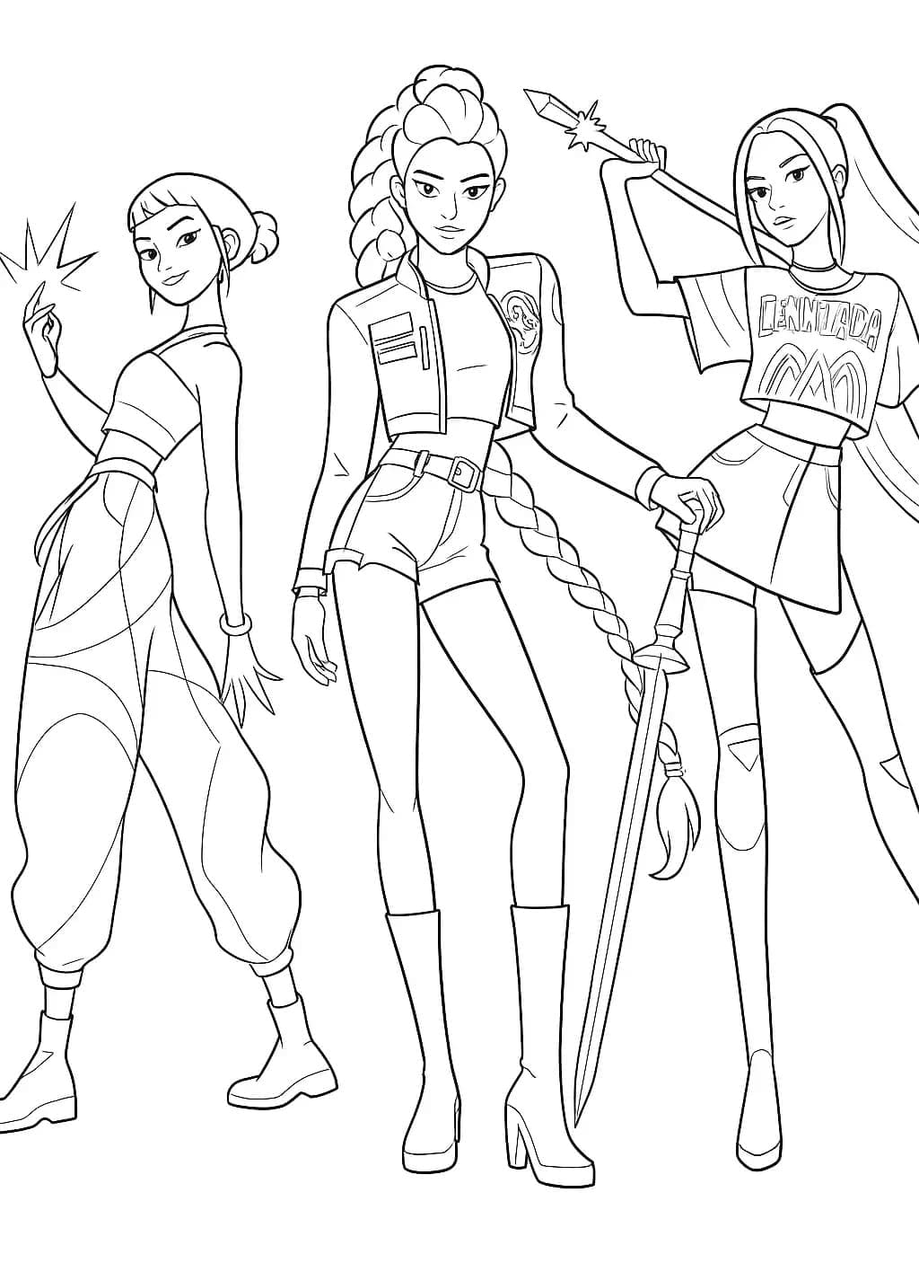 Szép Kpop Démonvadászok