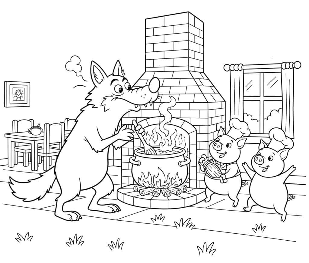 A farkas a szökésben