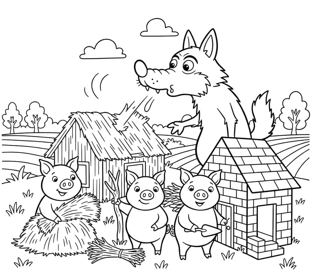 A kismalacok dolgoznak