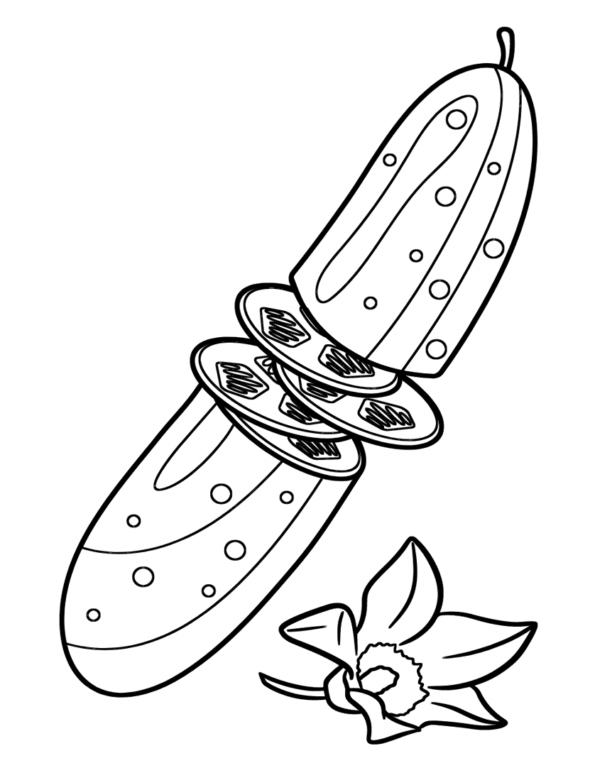 Apróra vágott uborka