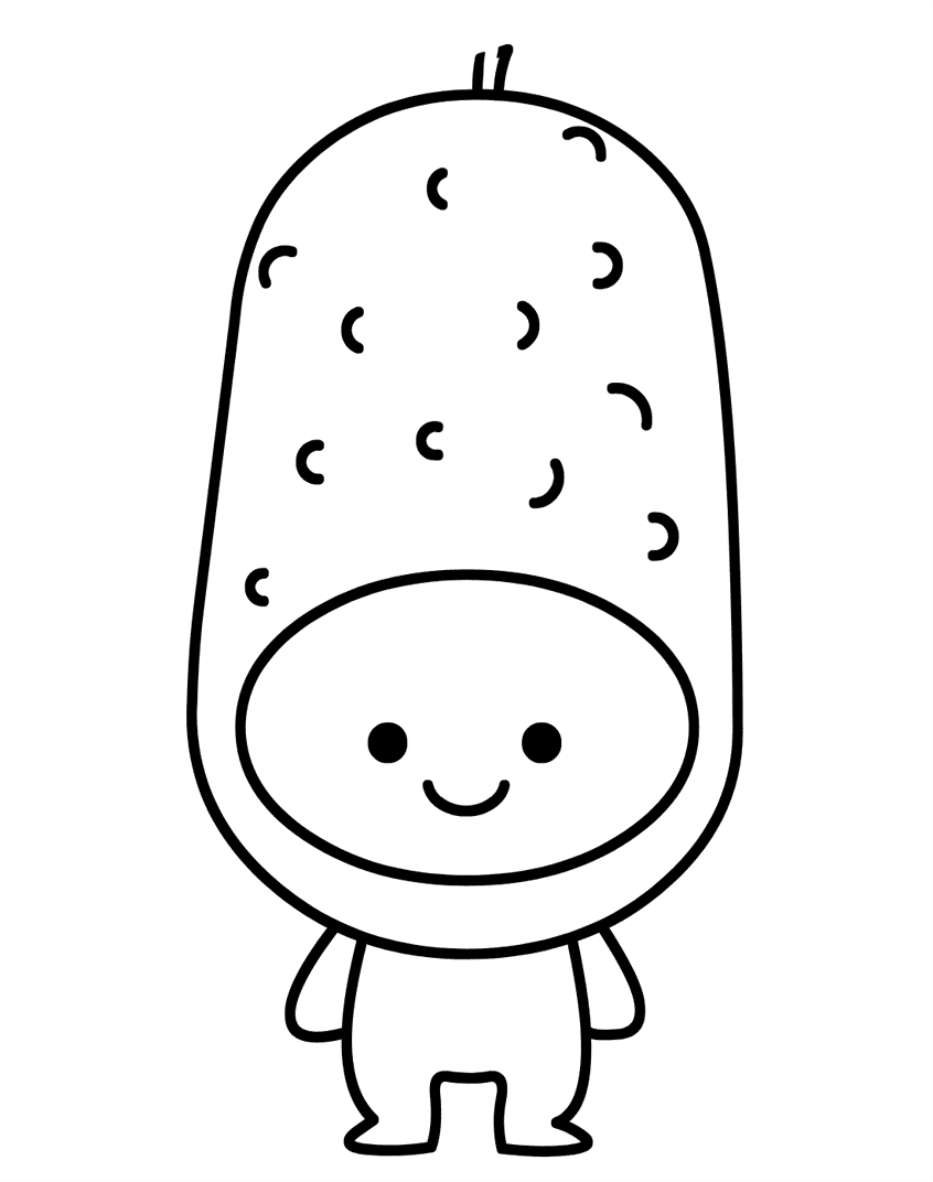 Aranyos uborkás gyerek