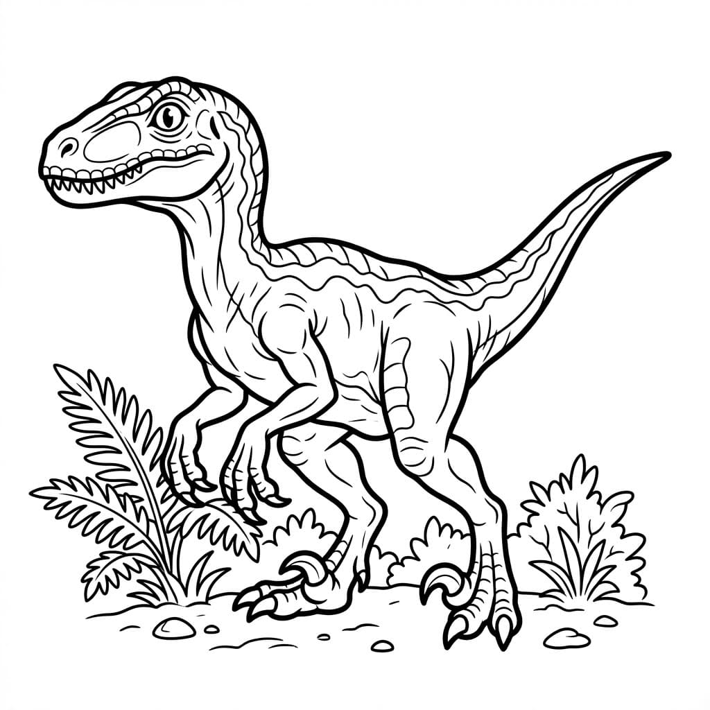 Bozótos Velociraptor