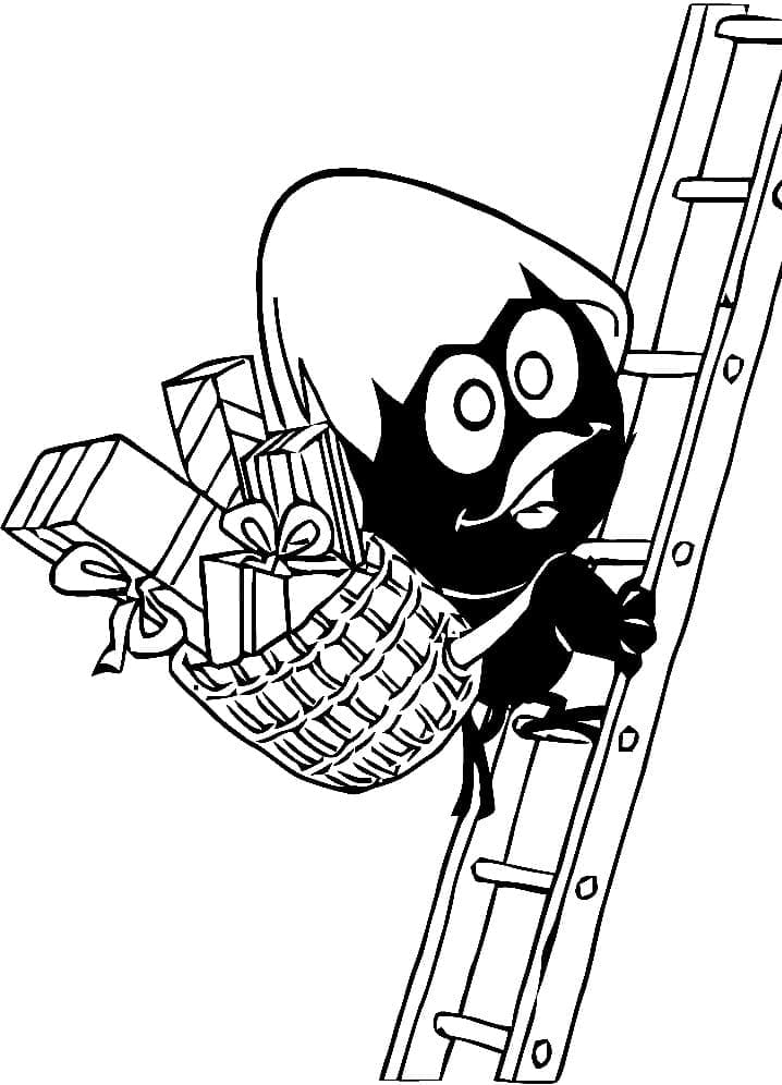 Calimero ajándékokkal