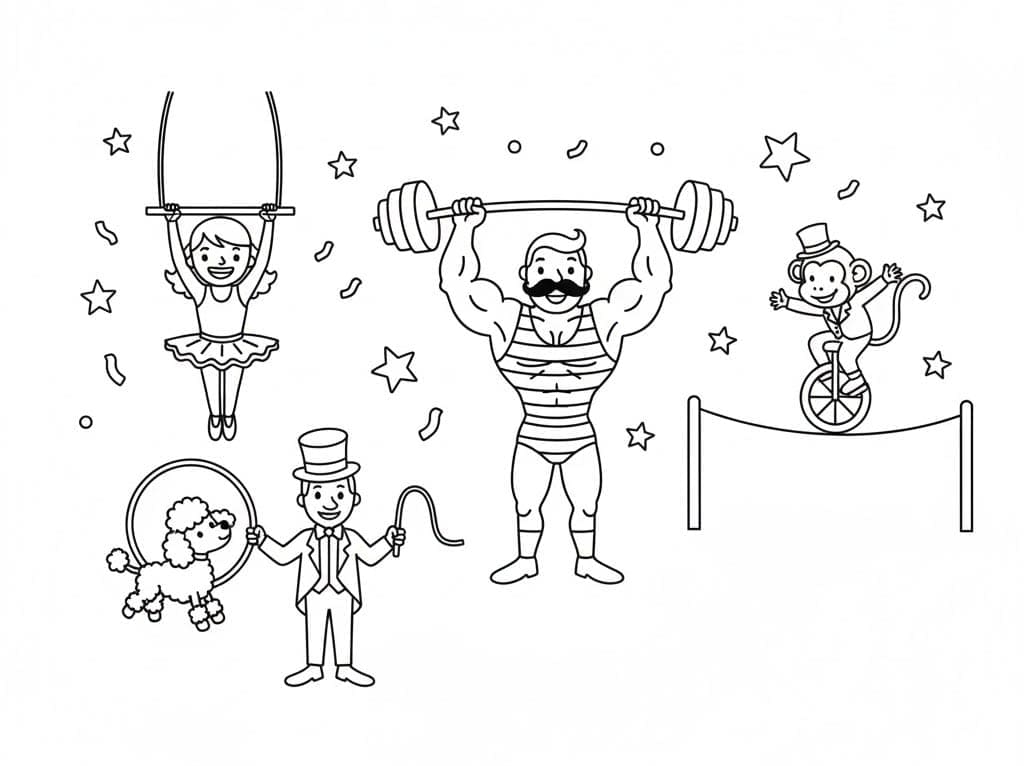 Cirkusz Strongman előadás