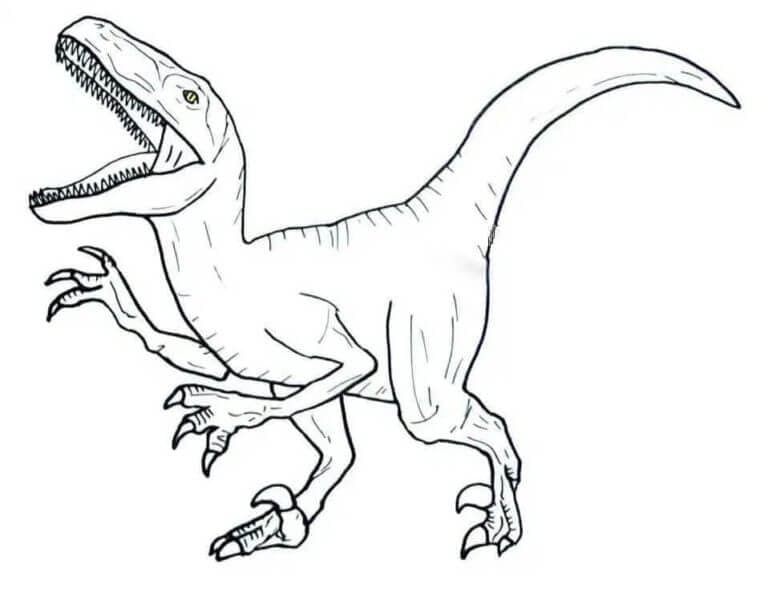 Dinoszaurusz Velociraptor