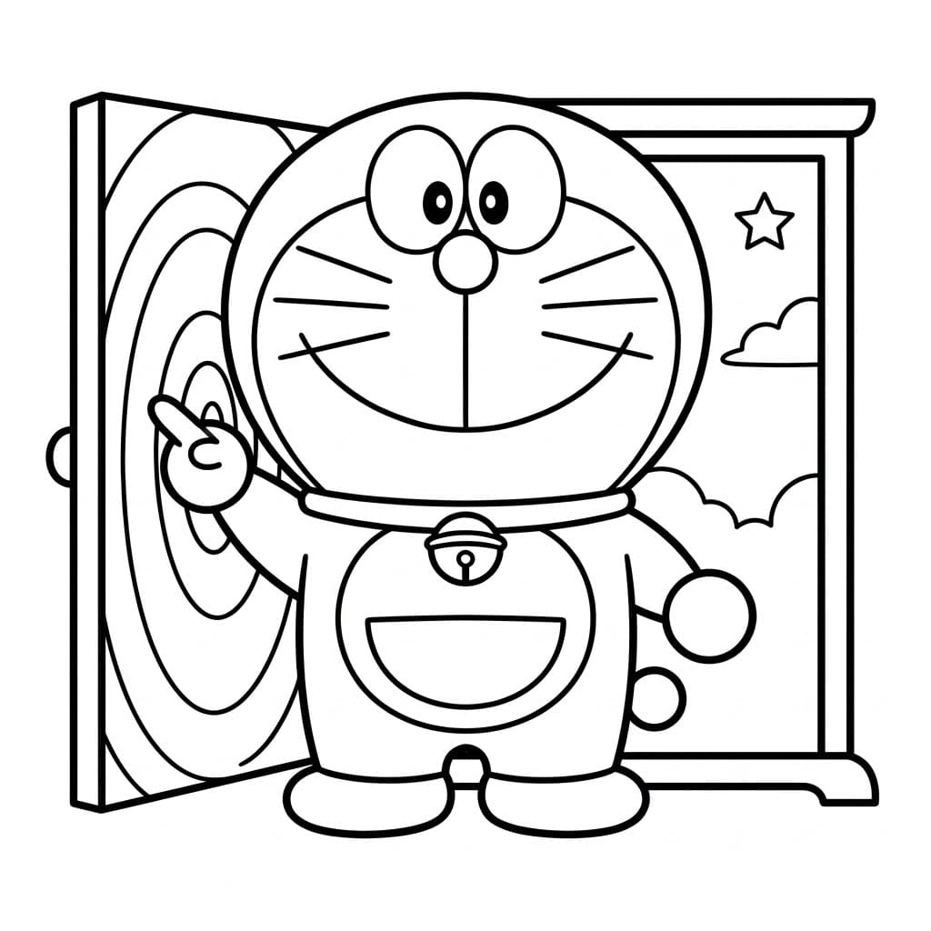 Doraemon Az Ajtó Mellett
