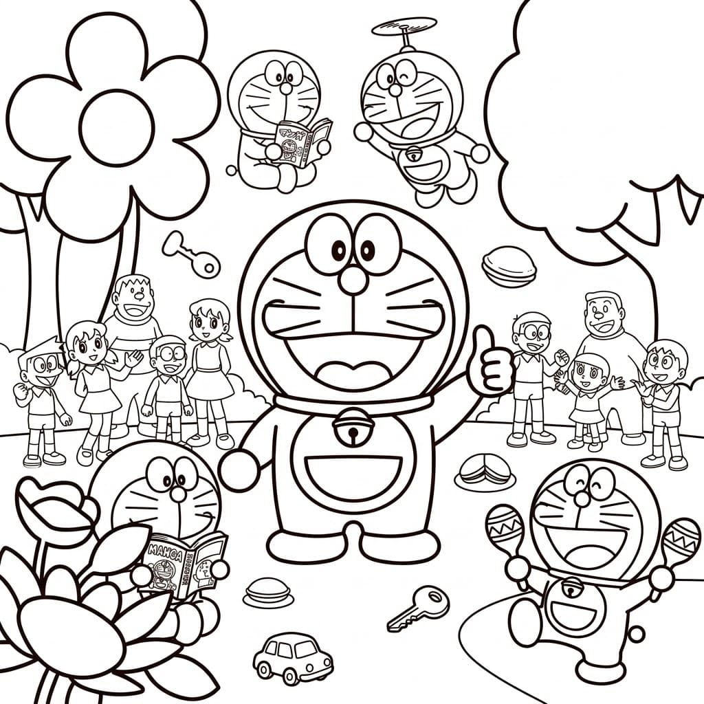 Doraemon Barátokkal