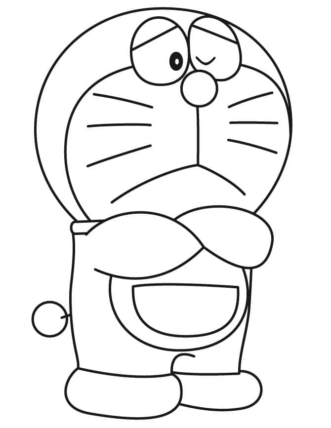 Doraemon gondolkodik