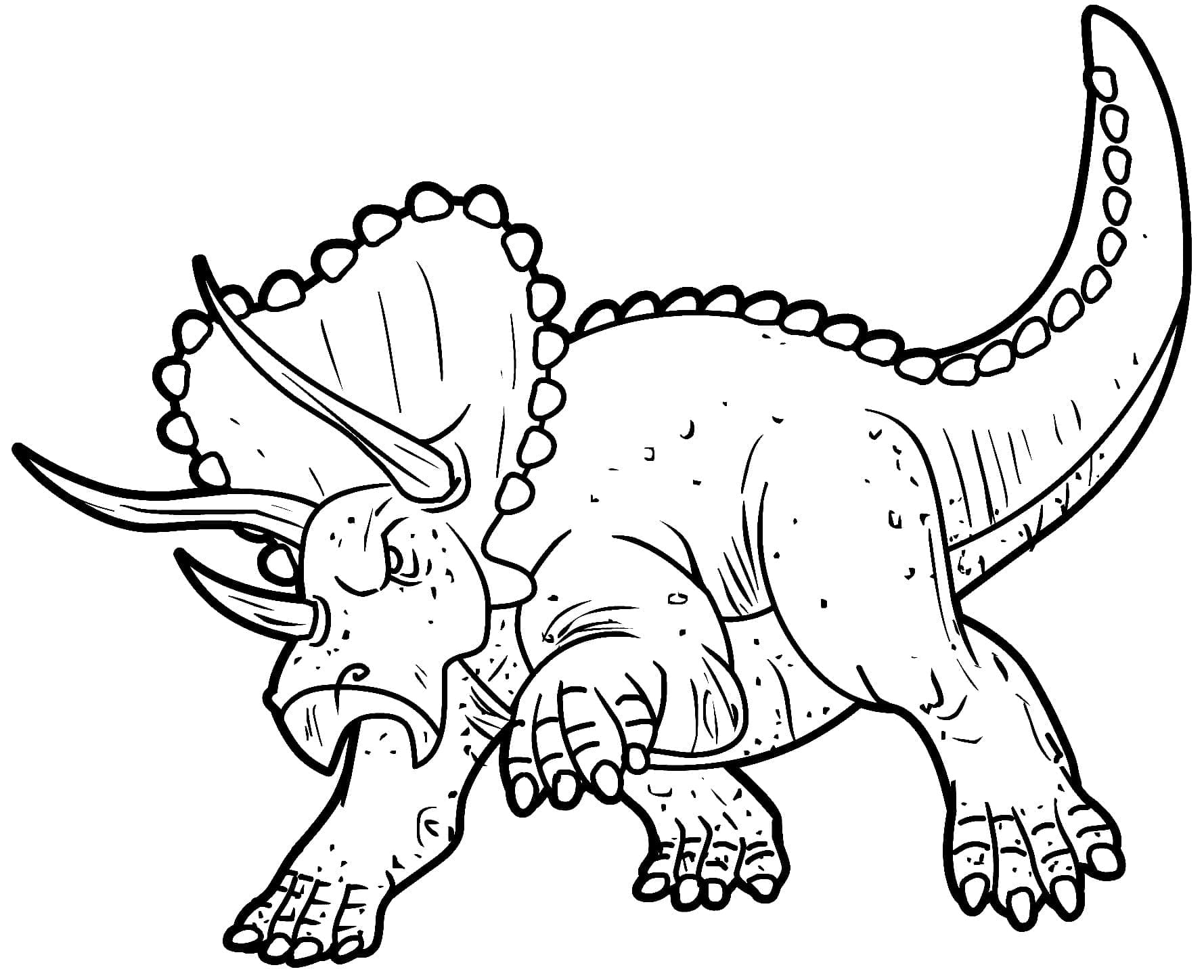 Dühös Triceratops
