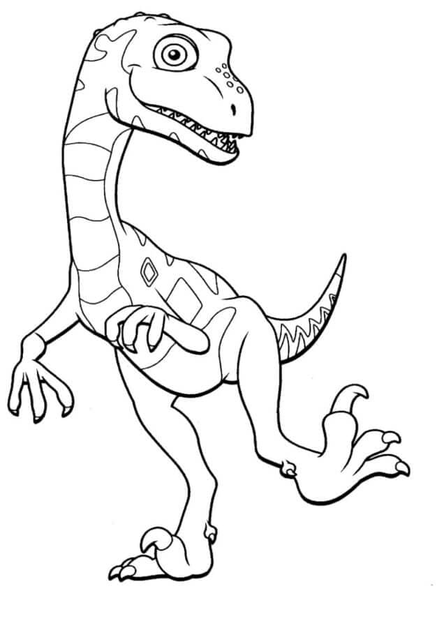 Egyszerű Velociraptor