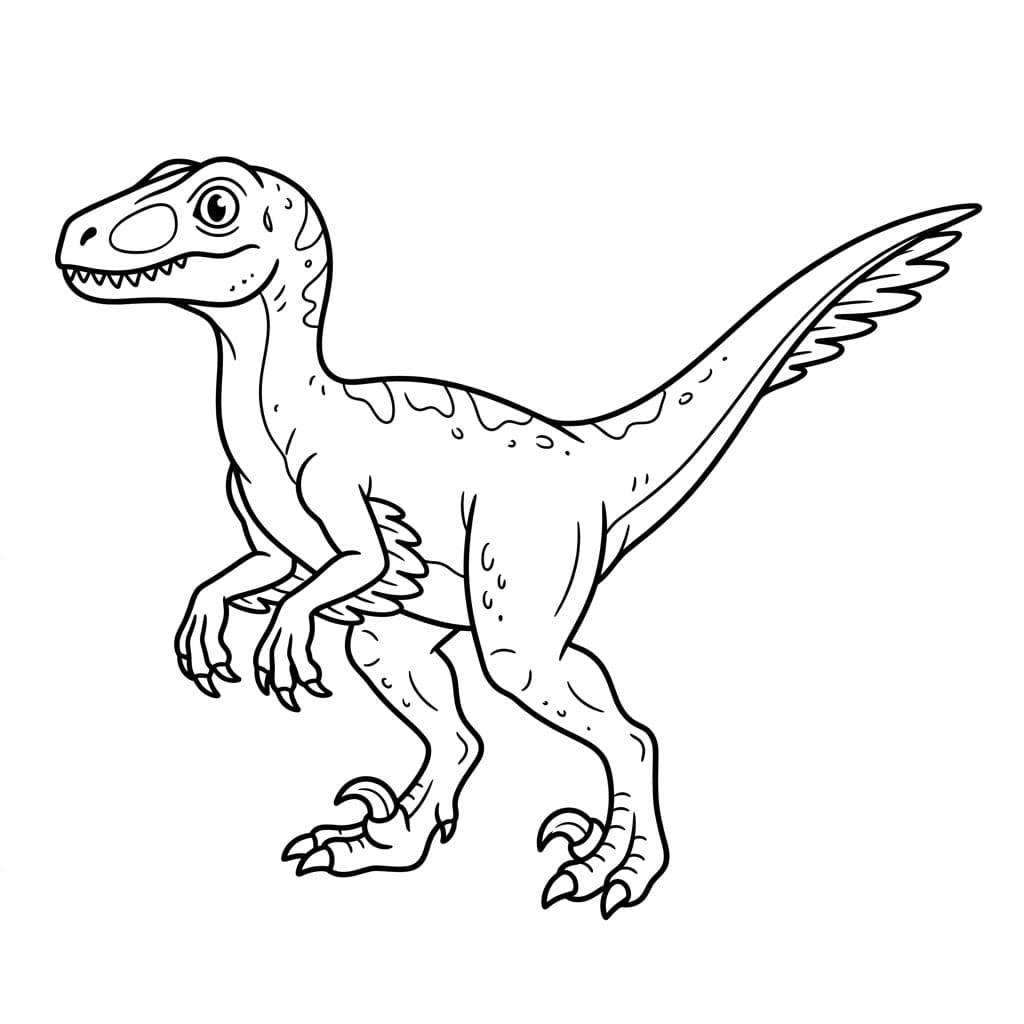Élesfogú Velociraptor