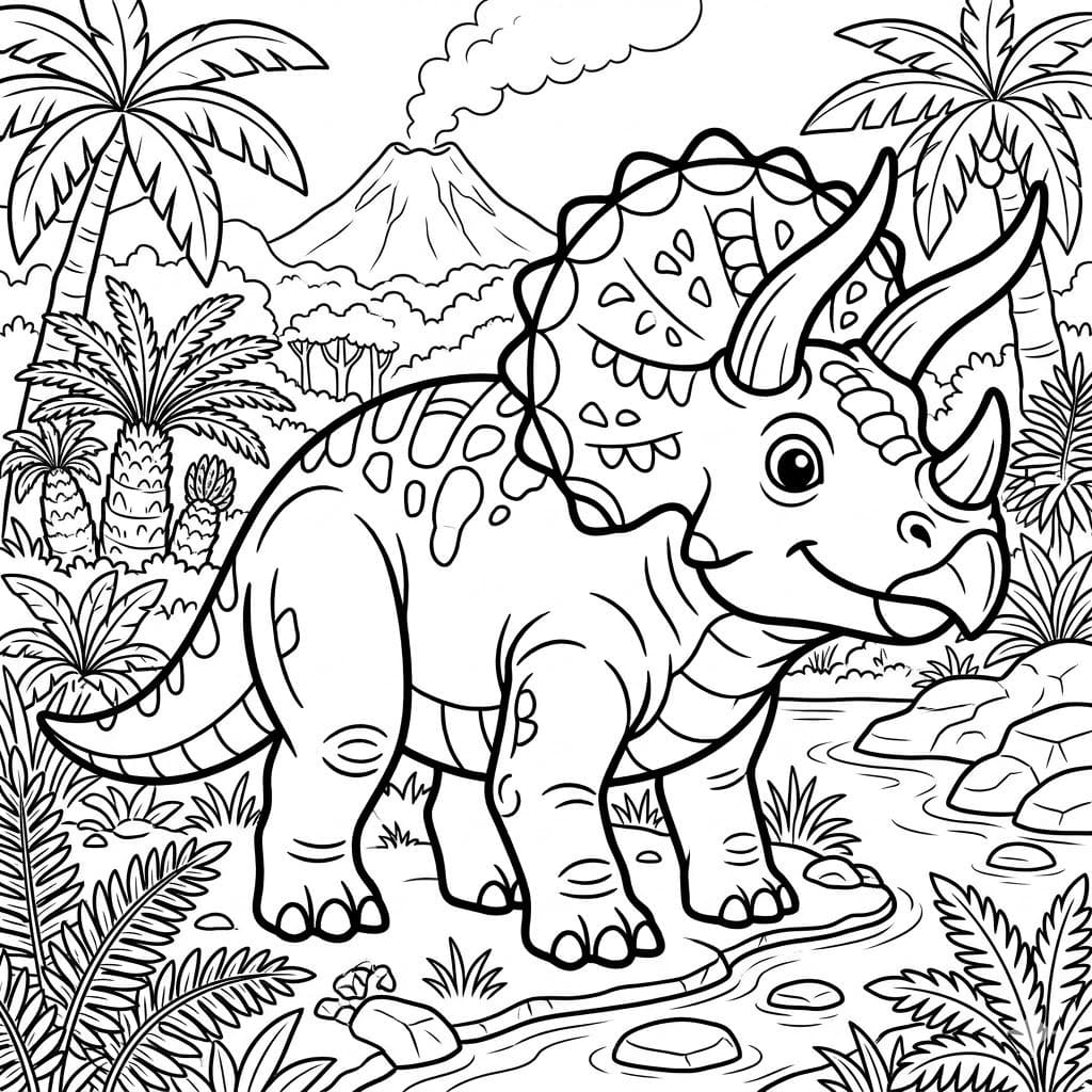 Erdei Triceratops