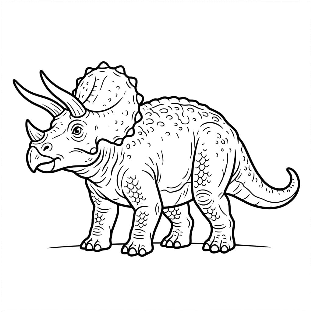 Erős Triceratops