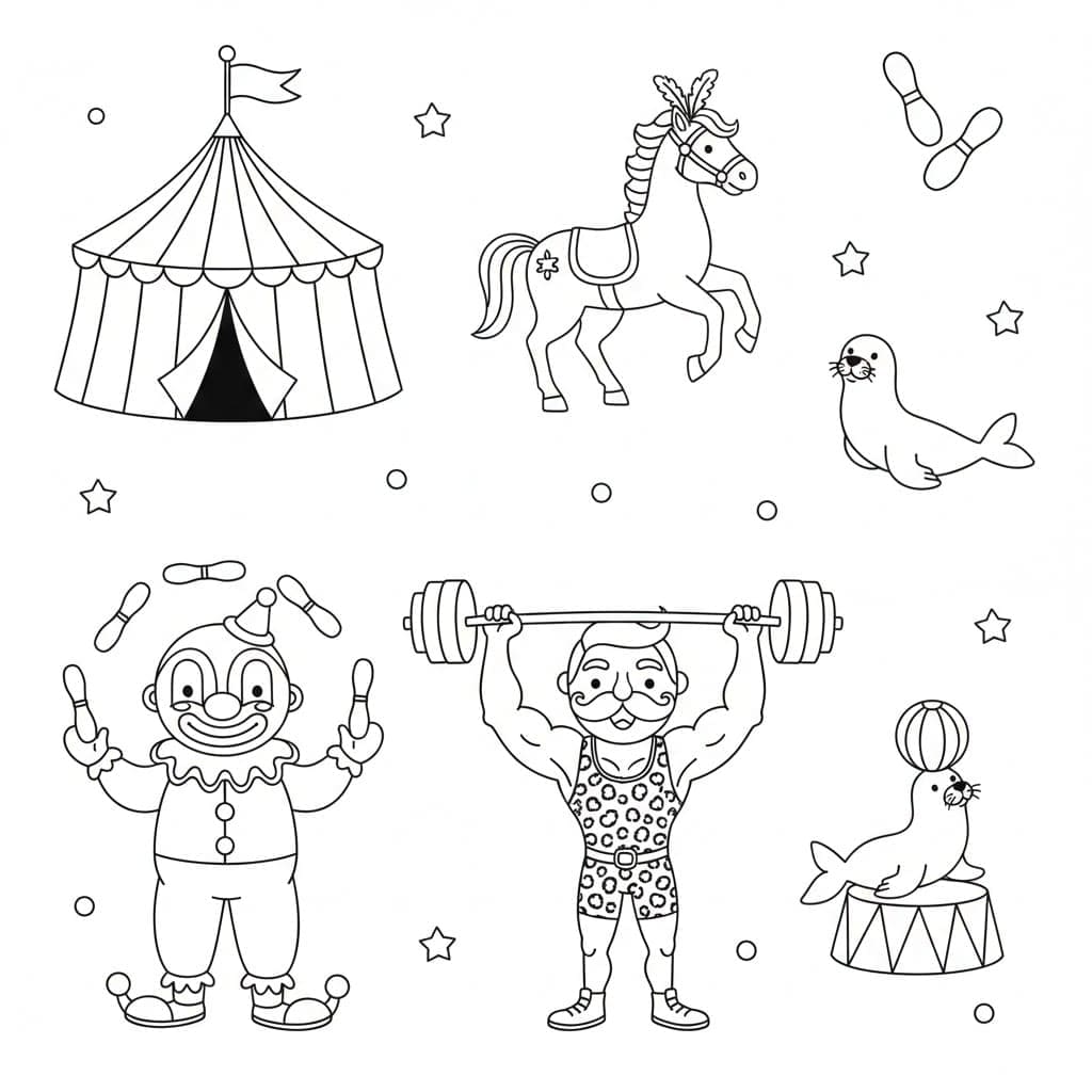 Erőteljes Állati Cirkusz