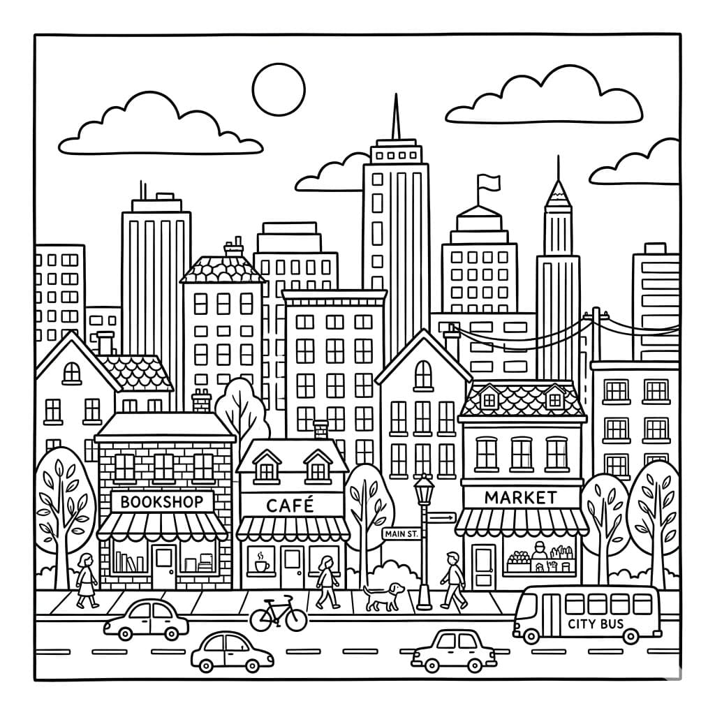 Felhőkarcolós Város